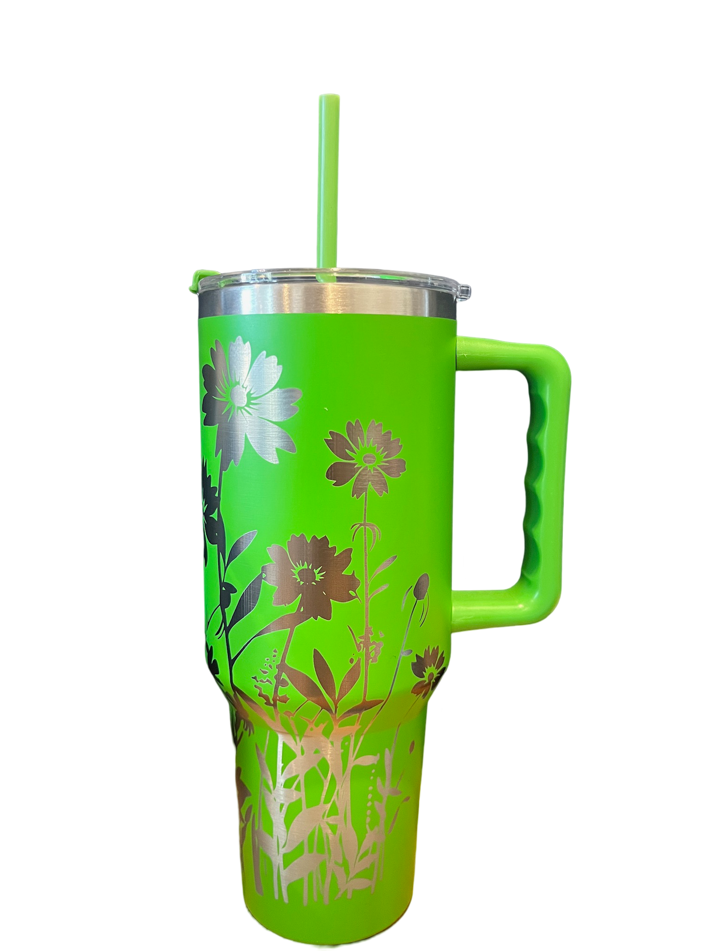 Floral tumbler 40oz