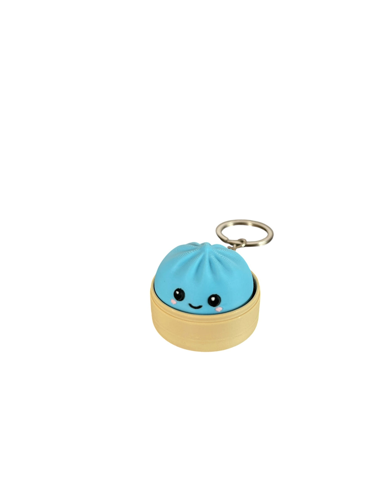 Clicker dumpling keychain