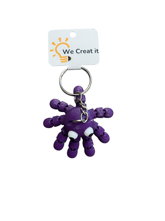 Keychain octopus