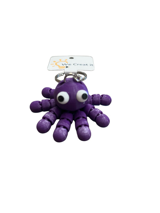Keychain octopus