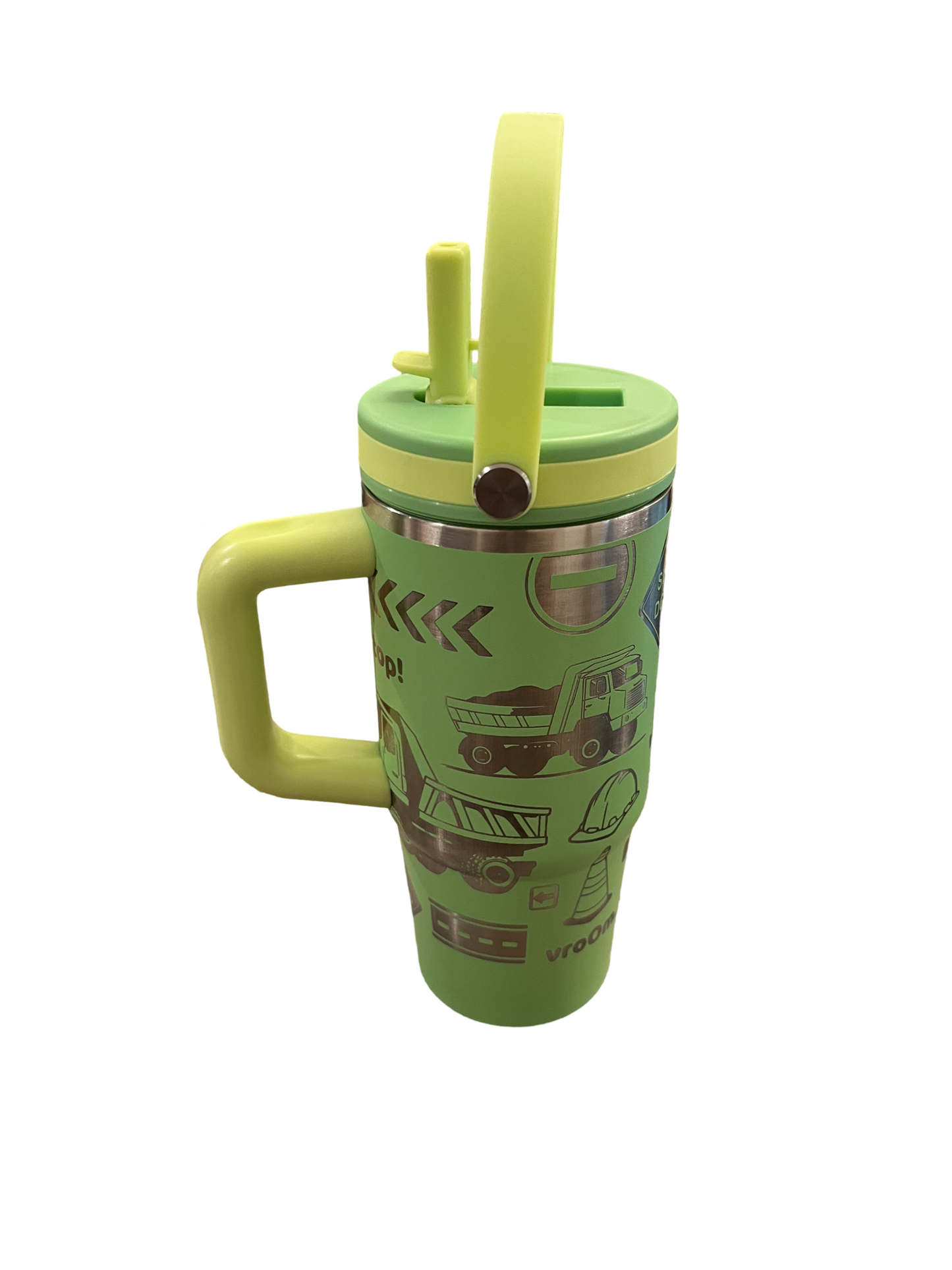 Work zone tumbler 20oz green color
