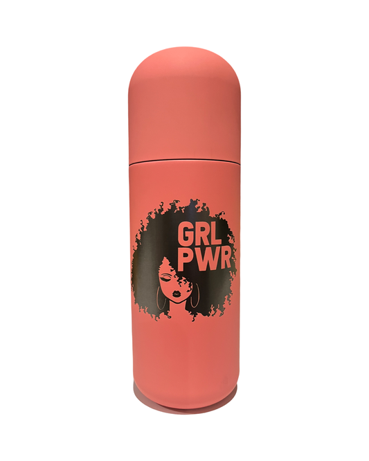 GRL PWR bottle 18oz pink color