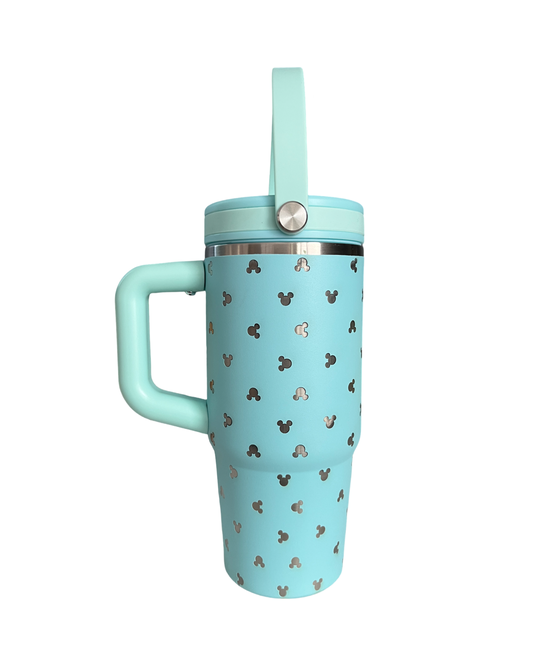 Mickey & Co. tumbler 20oz light blue color