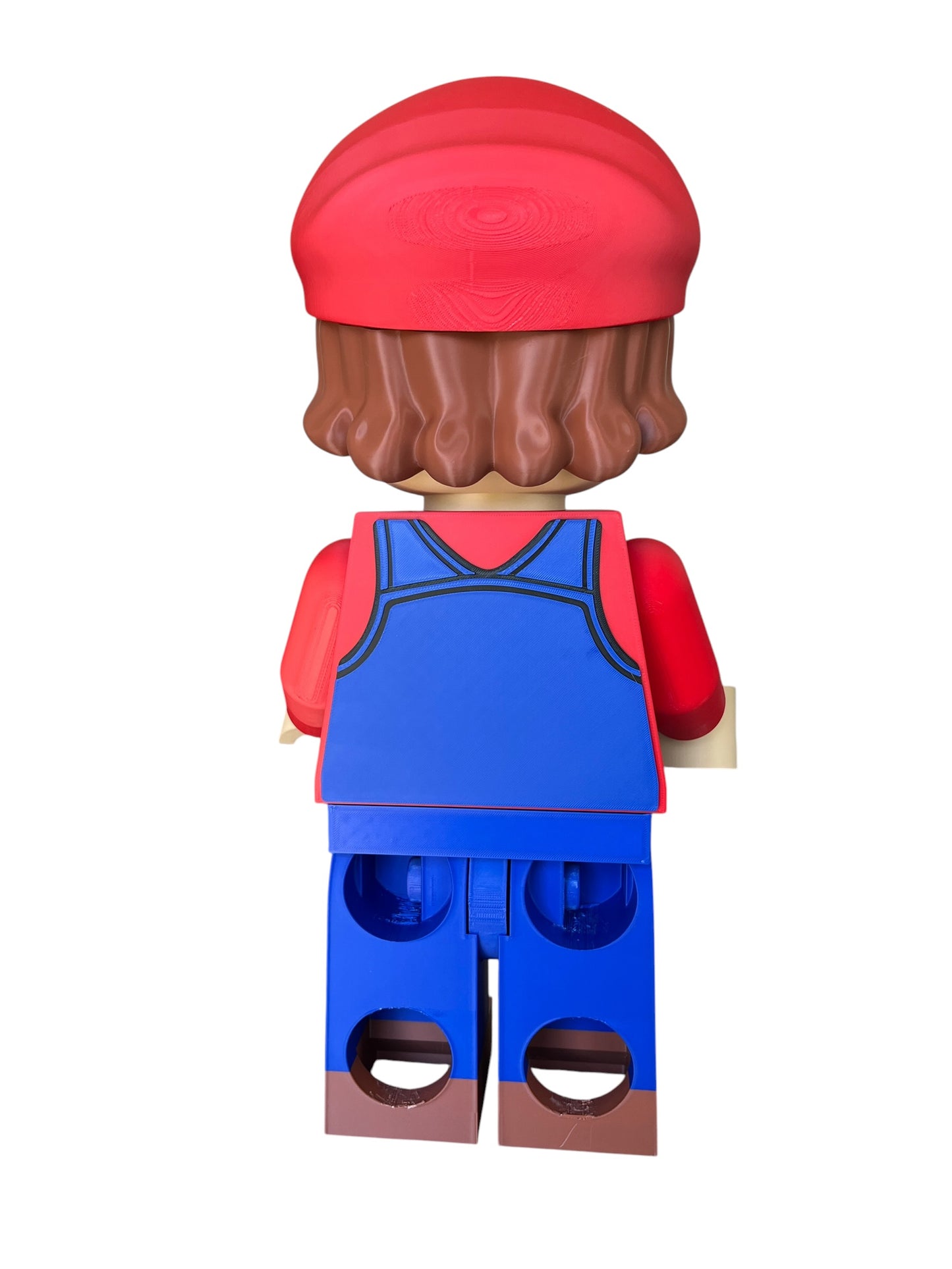 18” Super Mario Inspired 3D Printed Figure – Handmade Gaming Decor