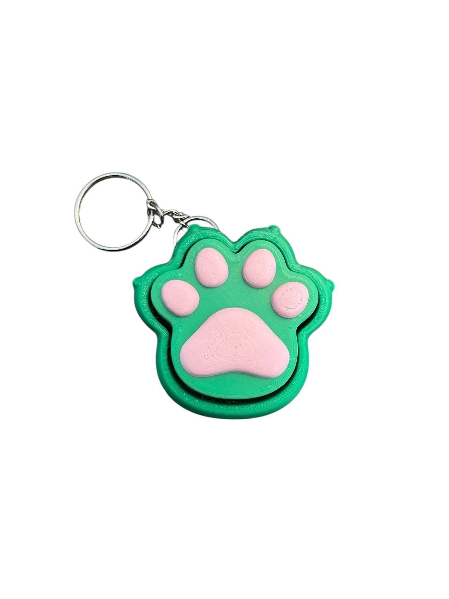 Paw fidget clicker 3D printed