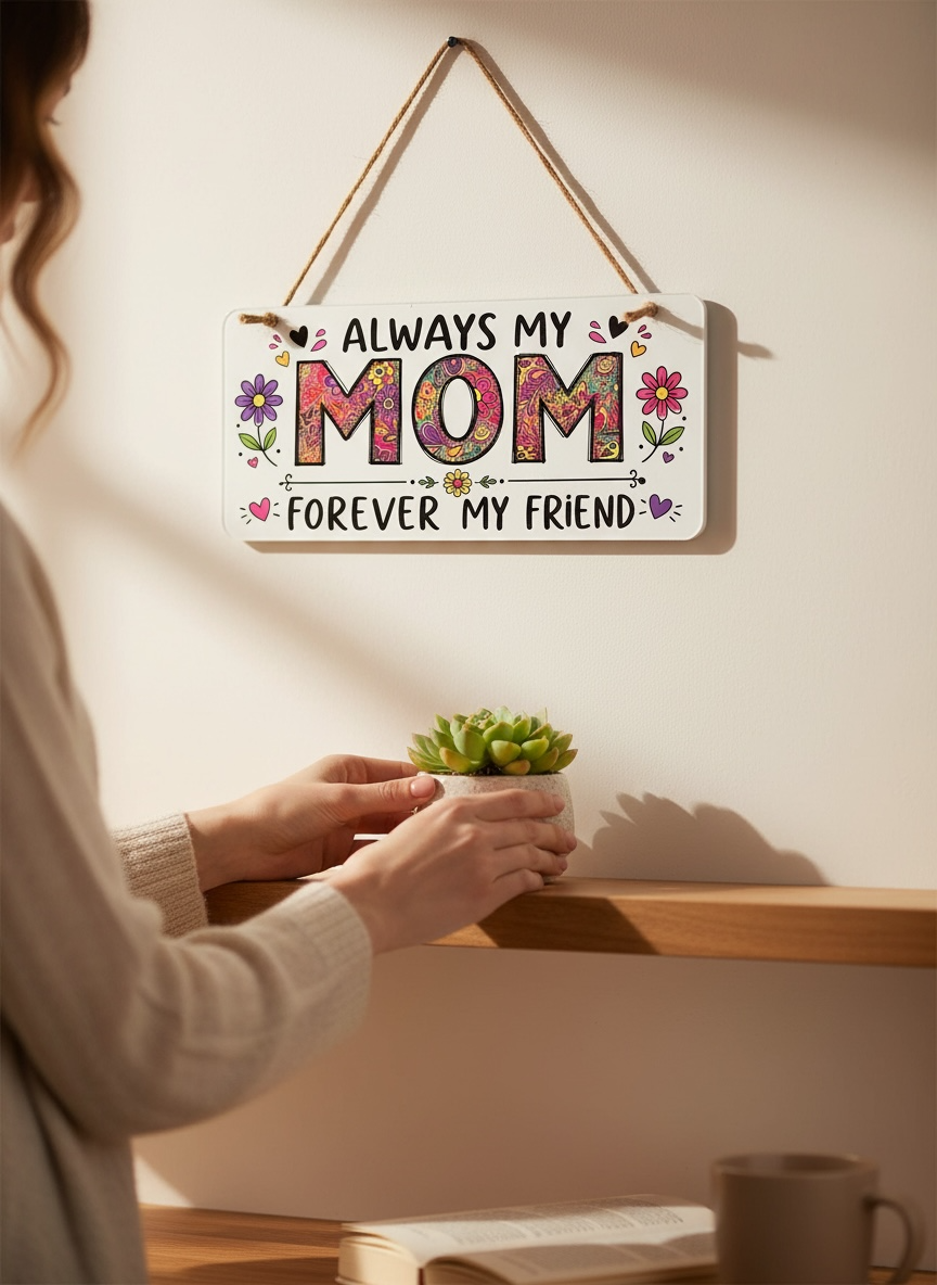 Always my mom sign