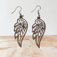 Wood earring
