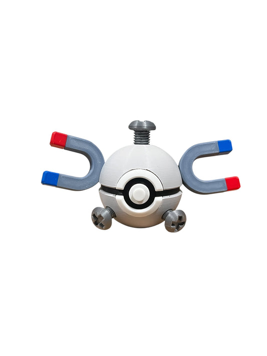 Magnemite Ball pokeball 3D printed