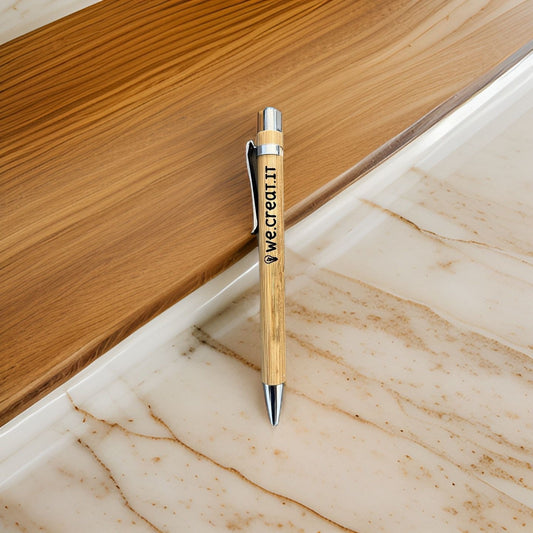 Personalized Bamboo Pens Laser-Engraved