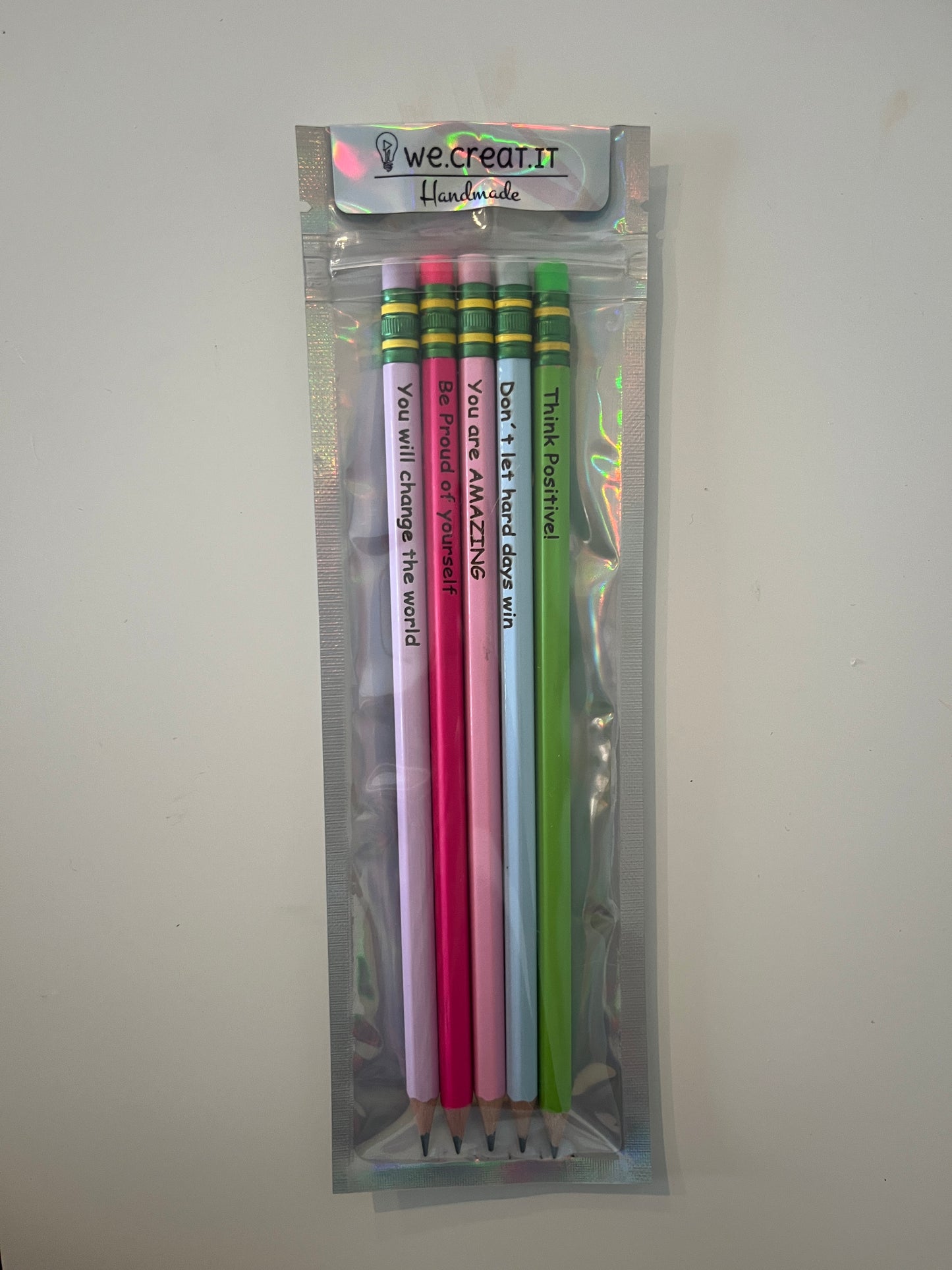 Pencil engraving set of 5