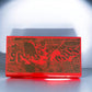 Engraved metal tool box