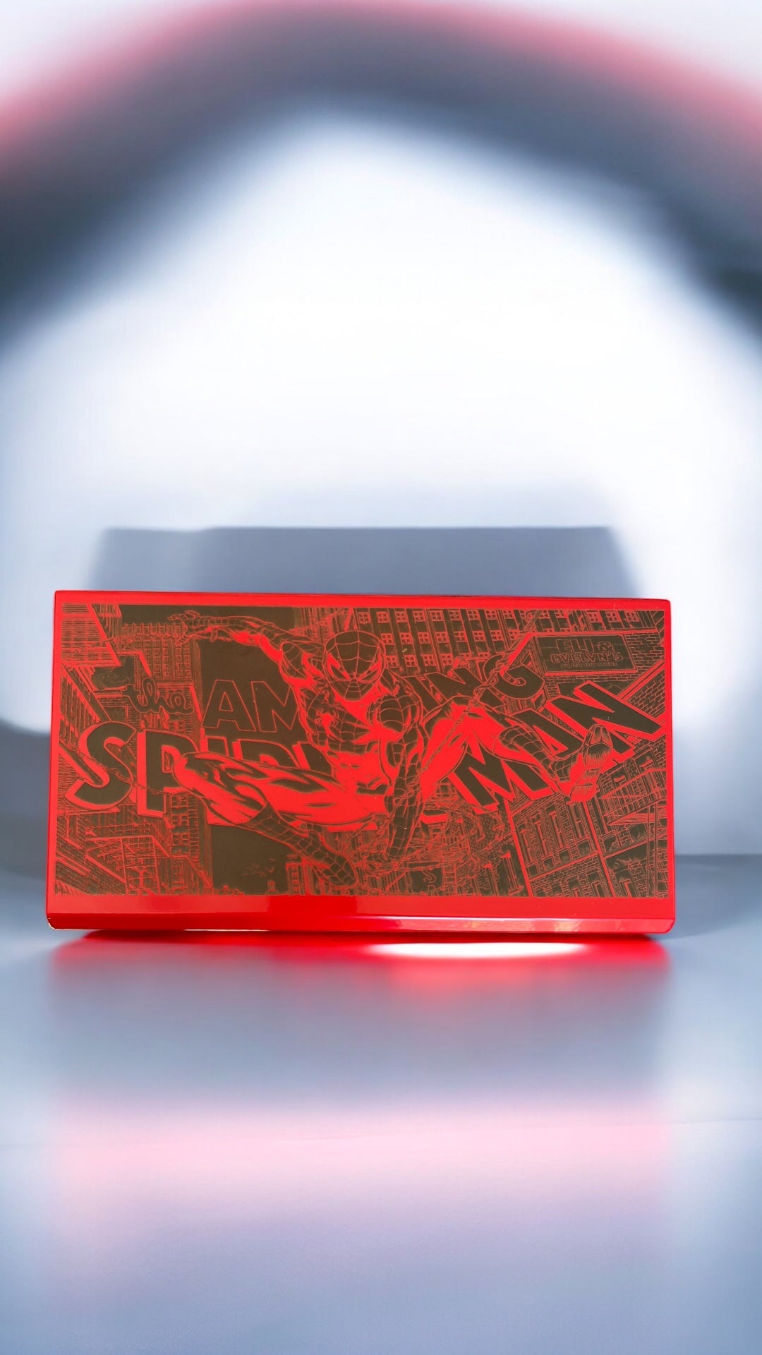 Engraved metal tool box