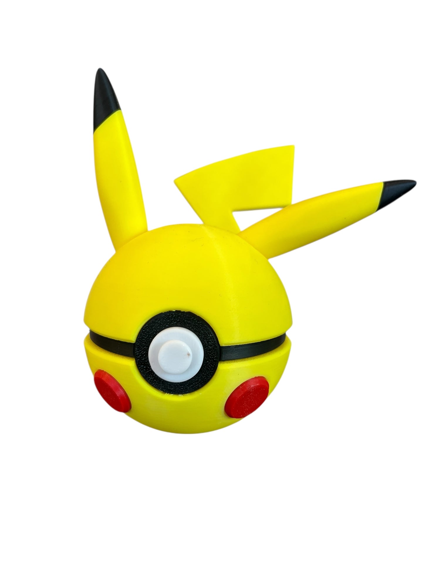 Pikachu Pockeball inspired 3D printed