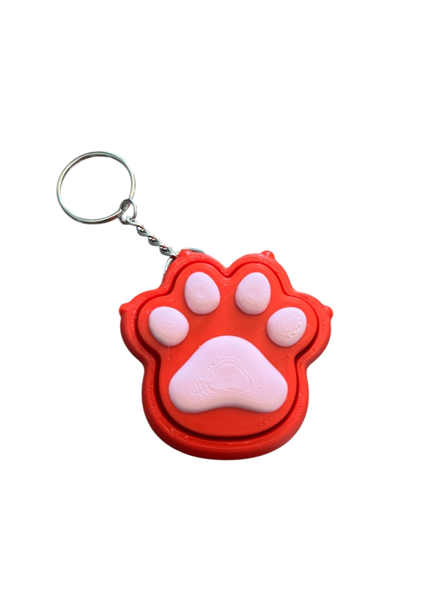 Paw fidget clicker 3D printed