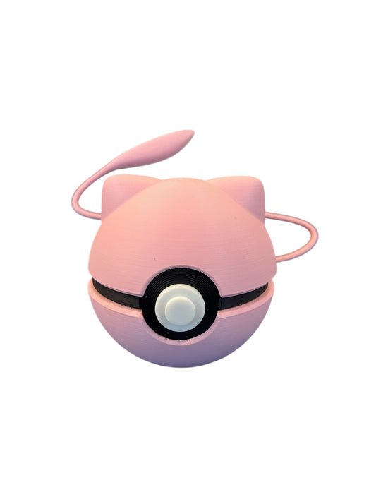 Mew pokeball 3D printed