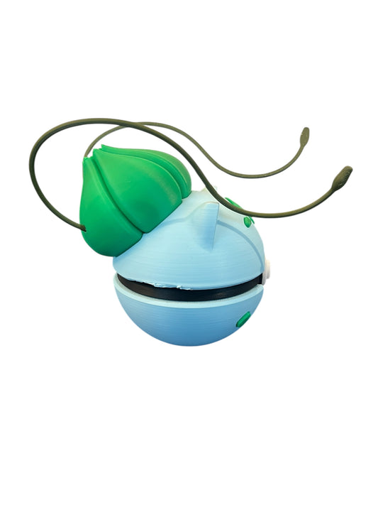 Bulbasaur Pokeball 3D printed
