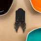 Wood earring