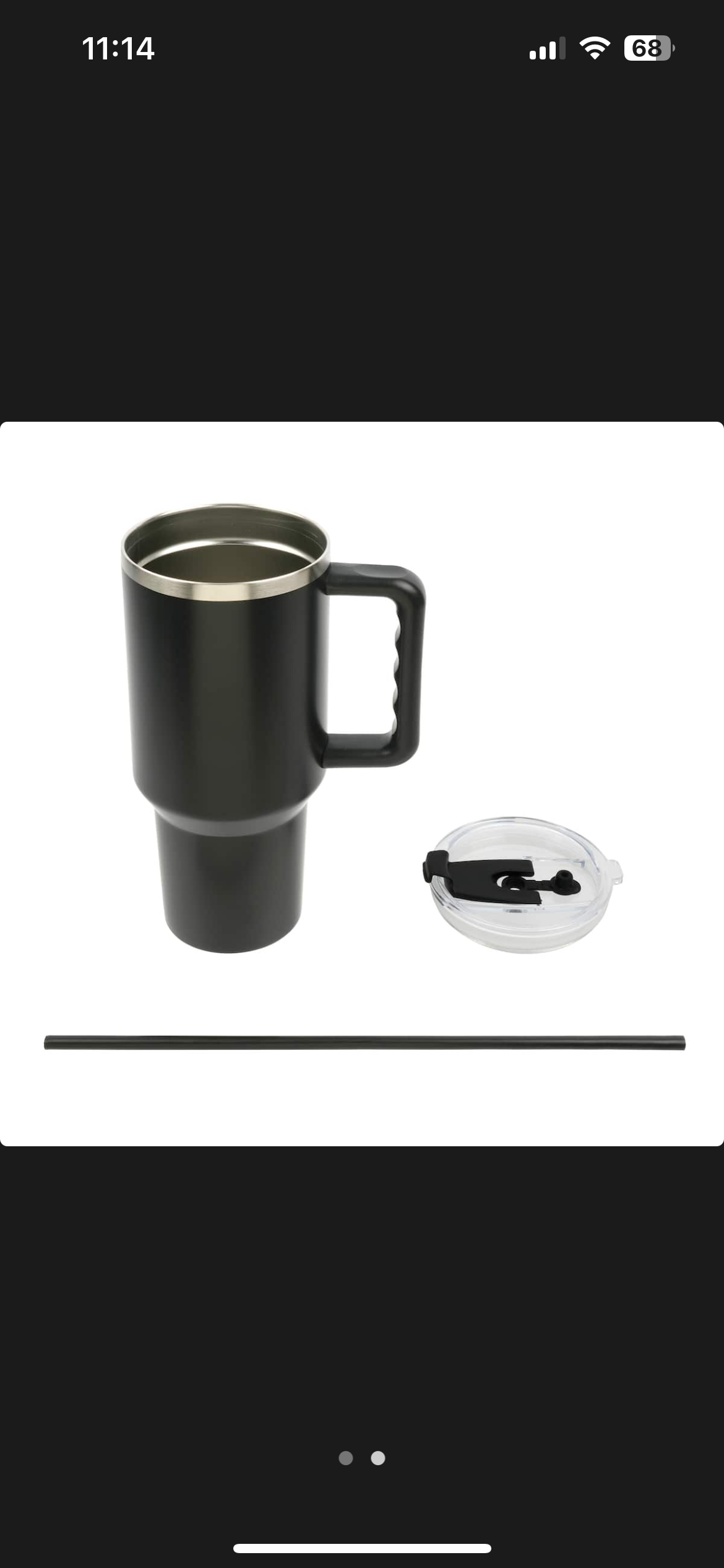 40oz. Stainless Steel Insulated Tumbler