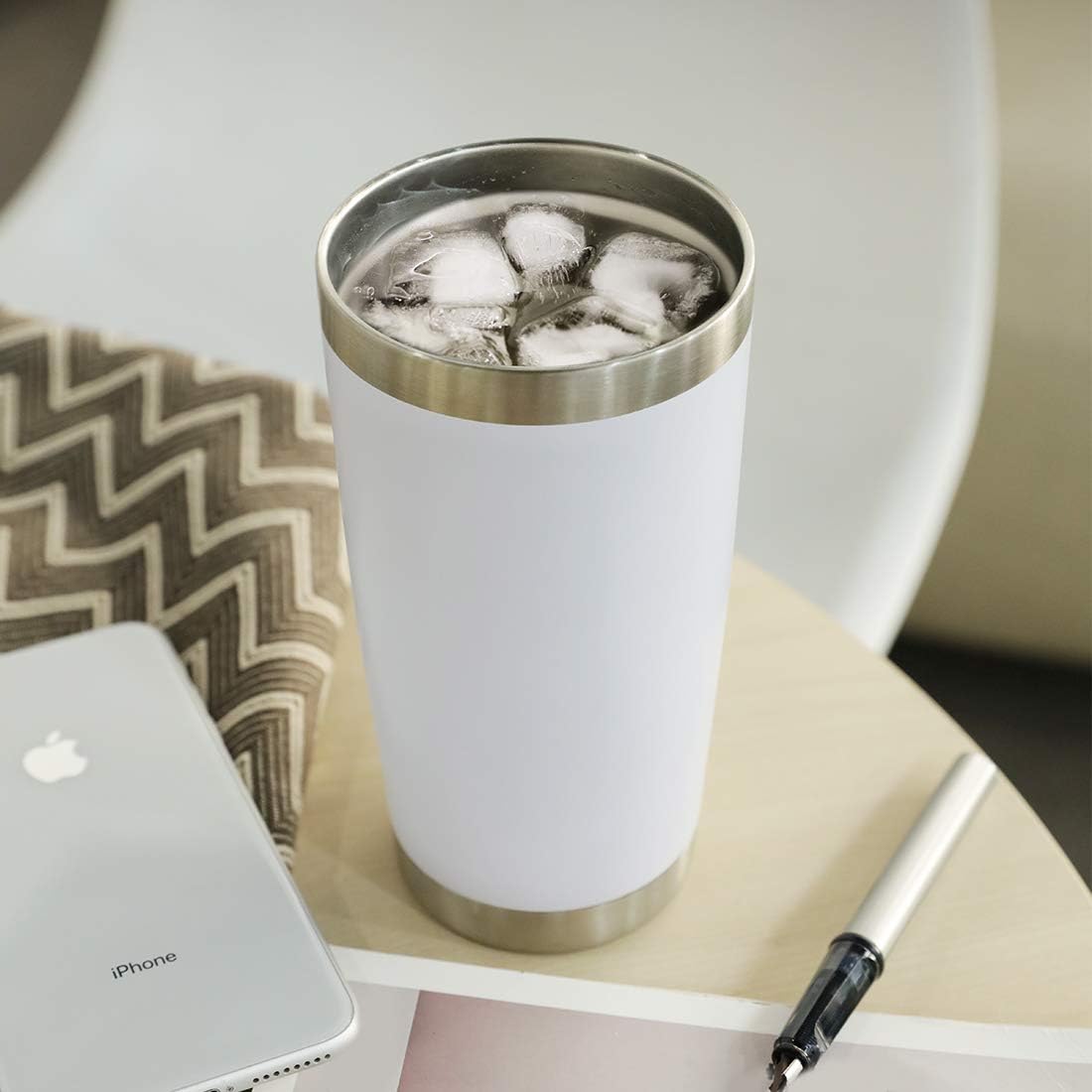 Personalized Laser-Engraved Metal Tumbler: Your Unique Beverage Companion x 12